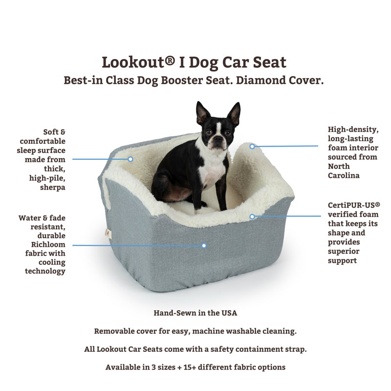 Snoozer Pet Products Snoozer Lookout I Dog Car Seat Reviews Wayfair Canada